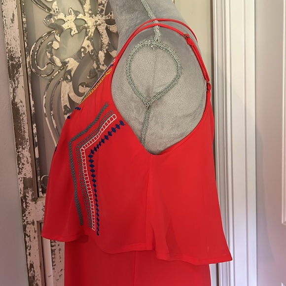 Coral Maxi Dress - Size Medium - by Xhilaration. - Picture 3 of 8